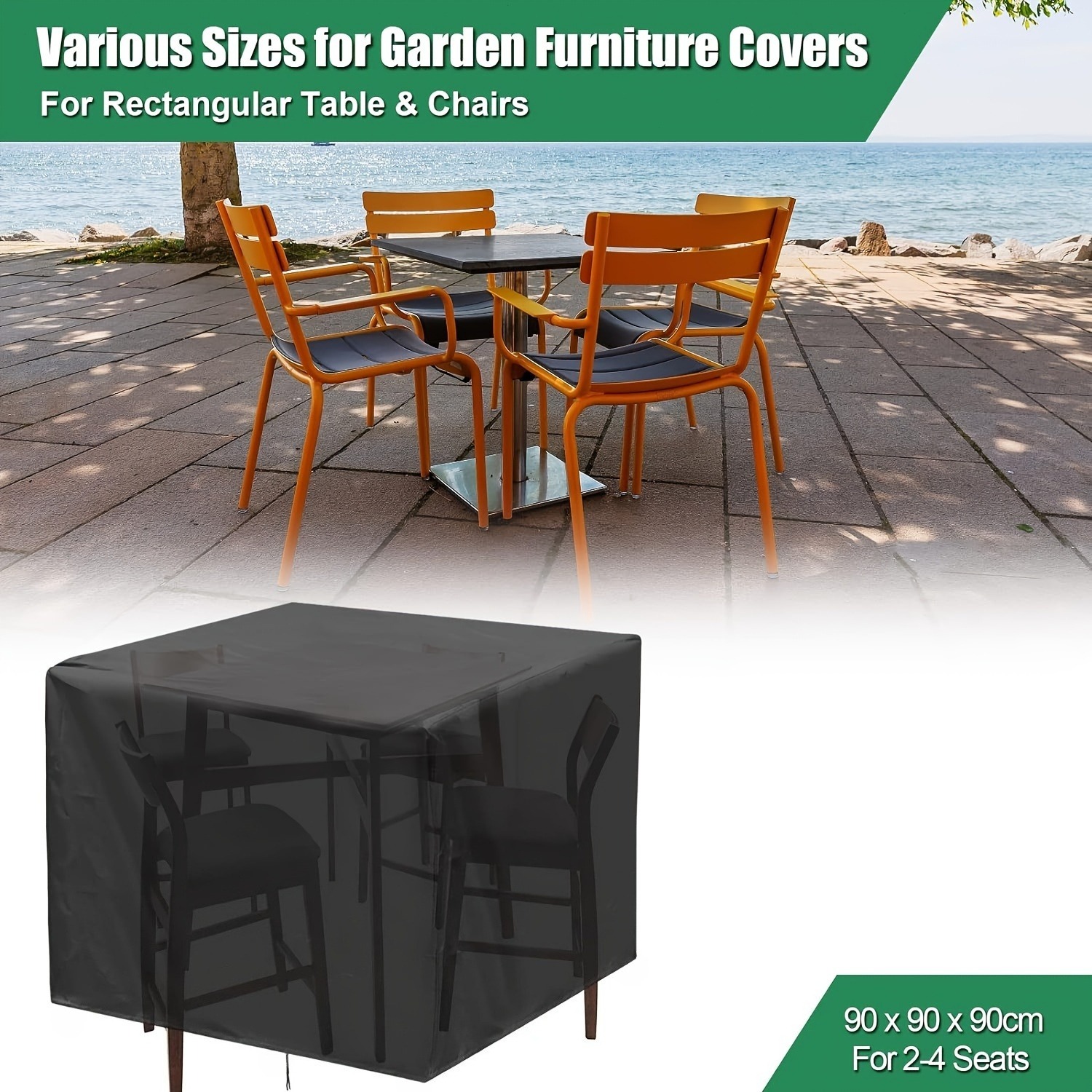 Bonsai Garden Bench - Housse de protection robuste 210D pour